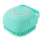 Dog Cat Bath Massage Gloves Brush