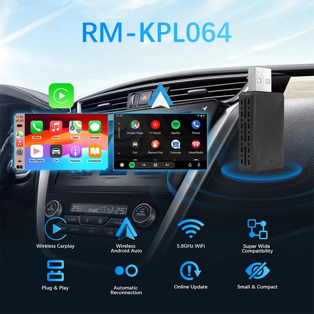 Carplay Wireless Adapter Android Auto