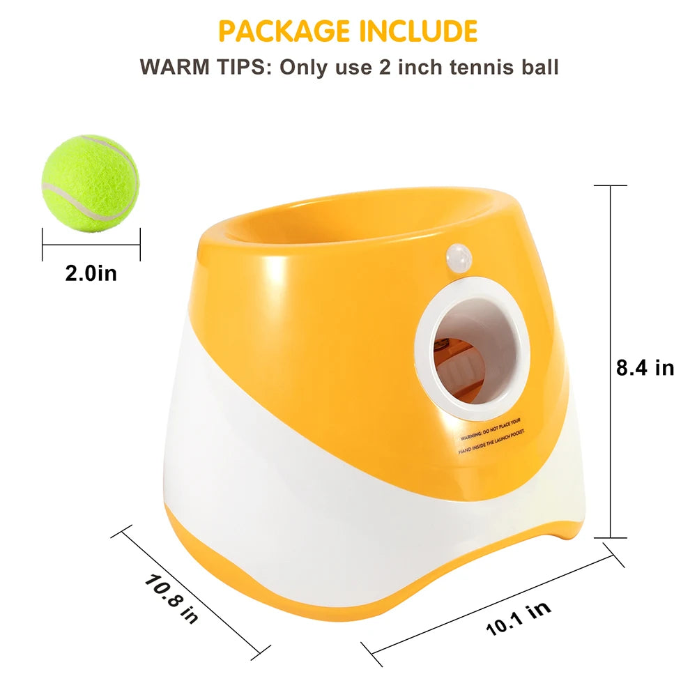 Dog Automatic Ball Launcher Interactive Toy