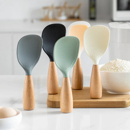 Silicone Spoon Non-stick Cooking