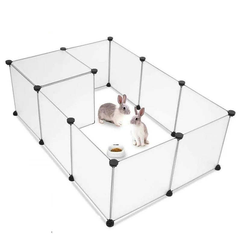 Combined Foldable Dog Cage