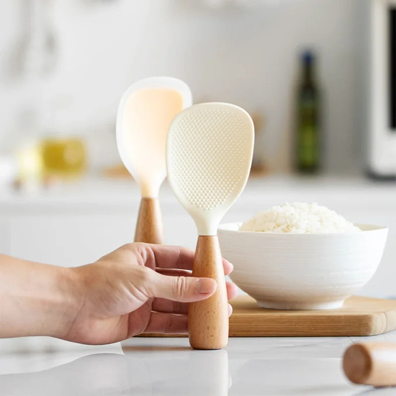 Silicone Spoon Non-stick Cooking