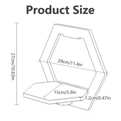 Hexagon Wall-mounted