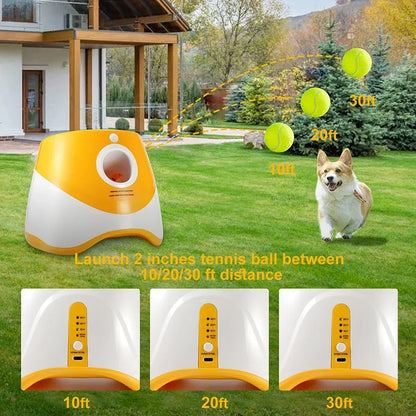 Dog Automatic Ball Launcher Interactive Toy