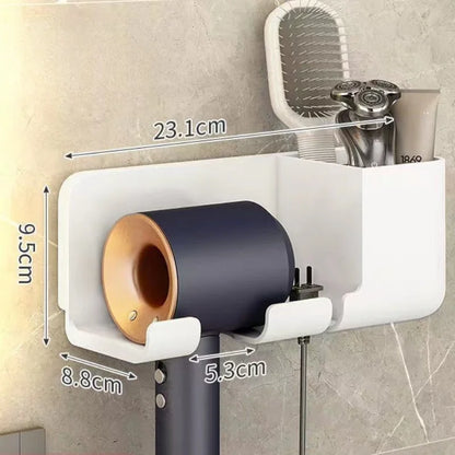 Hair Dryer Holder Wall Mounted