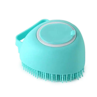 Dog Cat Bath Massage Gloves Brush