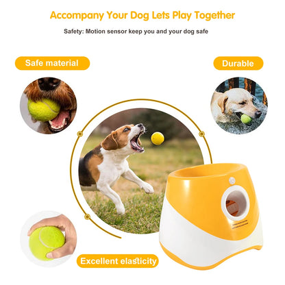 Dog Automatic Ball Launcher Interactive Toy