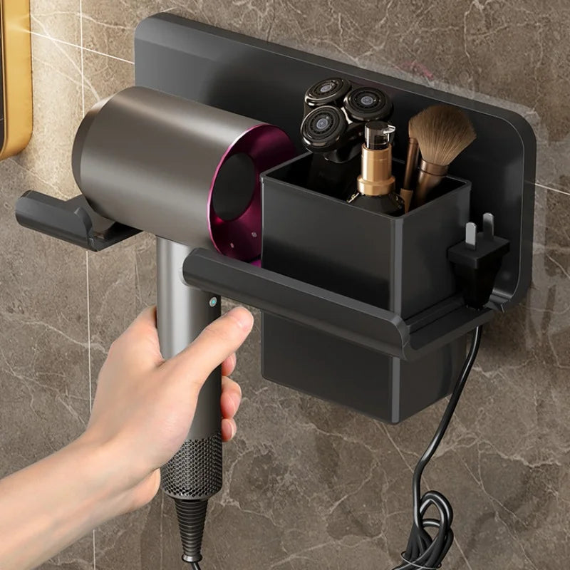 Hair Dryer Holder Wall Mounted