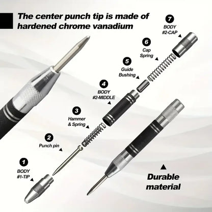 Auto Center Puncher Hole Marker